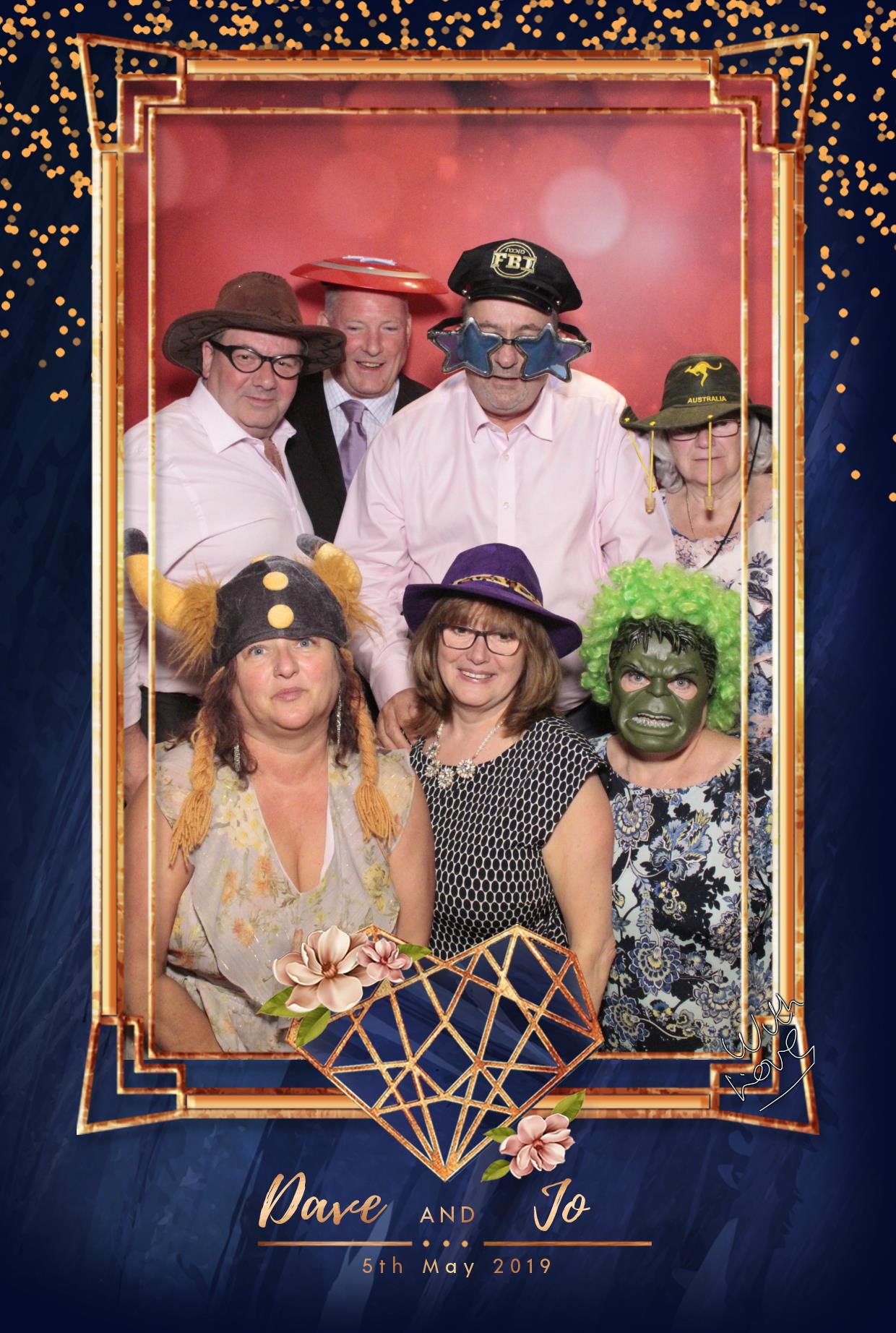 Dave and Jo's Wedding | View more photos from the event at gallery.myphotoboothexperience.co.uk/u/MyPhotoBoothExperienceLtd/Dave-and-Jos-Wedding